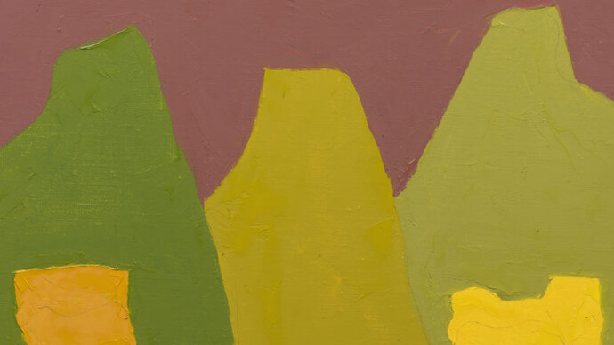 Etel Adnan. Courtesy of MASS MoCA
