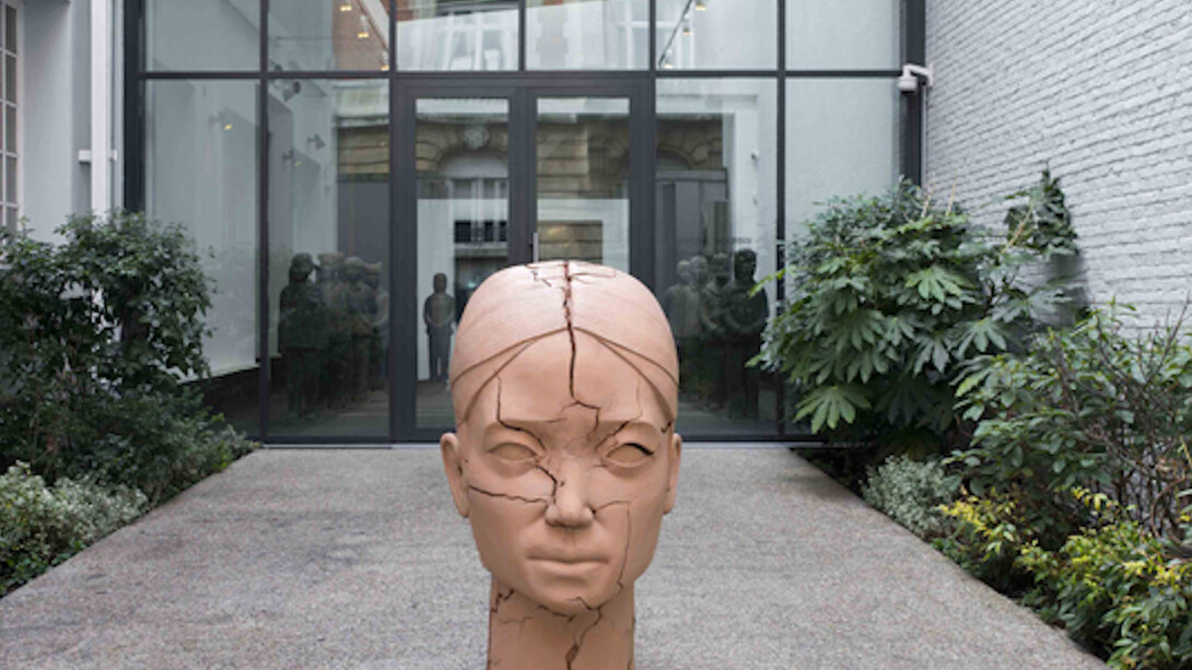 Vue de l'exposition "Contemporary Archeology ", Galerie Templon, Bruxelles 