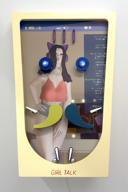 Mitchell F. Chan, Girl talk. Courtesy of de Sarthe Gallery