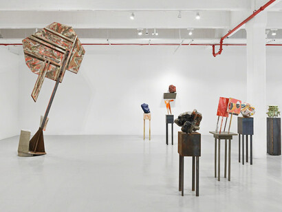 Phyllida Barlow. Courtesy of Hauser & Wirth