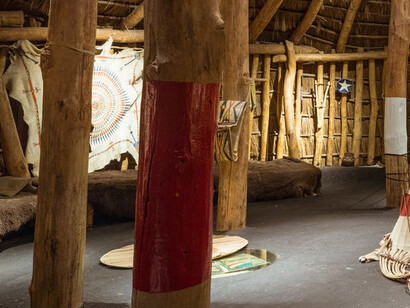 Pawnee Earth Lodge. Courtesy of Field Museum