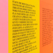 Know my name, global, artwork in exhibition. Courtesy of the National Gallery of Australia