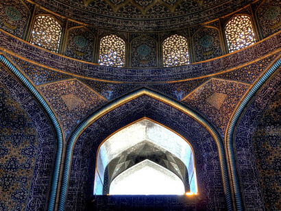 The Sheikh Lotfollah Mosque (Persian: مسجد شیخ لطف الله, romanized: Masjid-i Shaykh Lutfallah) is a Shi'ite mosque situated on the eastern side of Naqsh-e Jahan Square in Isfahan, Iran