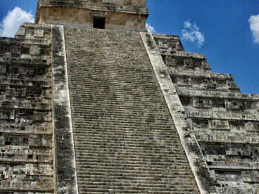Chichén Itzá was a prominent Maya city of the Terminal Classic period, situated in Tinúm Municipality, Yucatán, Mexico