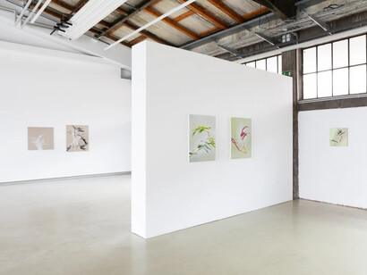 Shan Fan, Bambus im portrait, exhibition view. Courtesy of Tom Reichstein Contemporary