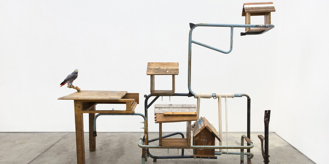 Kemang Wa Lehulere, Exhibition view. Courtesy of Maxxi 