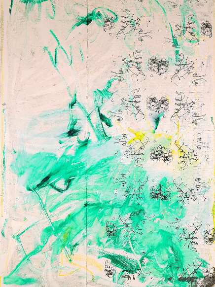 Tom Owen, Untitled, 2014, 44 x 29.5 inches, Oil on jesmonite