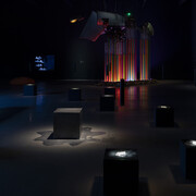 Océano interior, vista de exhibición. Cortesía de Museo de Arte Moderno de Buenos Aires
