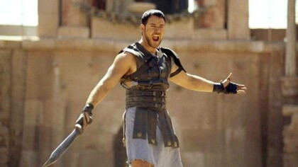 Scena de "Il gladiatore", regia di Ridley Scott, 2000