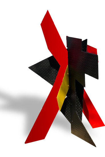 David Hayes, Exodus, 2001, 78x66x56 inches. Courtesy of the Estate of David Hayes and Burgess Modern + Contemporary