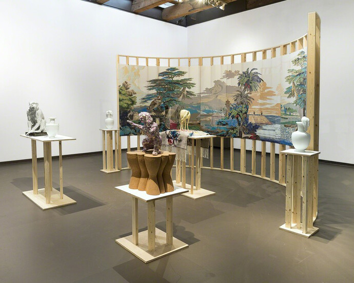 Permanent Spectacle, Exhibition view. Courtesy of Denny Gallery