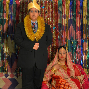 Aisha Abid Hussain, Two, Not Together Series III, Archival print on Hahnemuhle photorag 16 x 24''