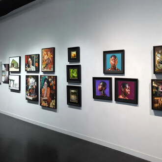 Various artists, Five and under, exhibition view. Courtesy of Arcadia Contemporary