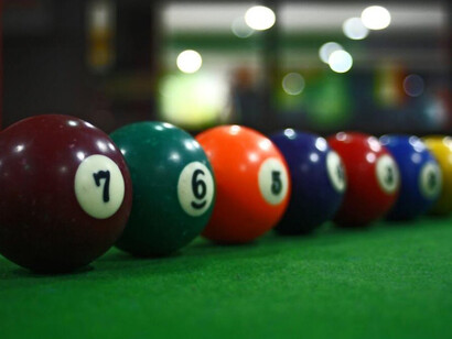 A ordem numérica em Rohit Murari, *Experiments with a pool table*, 2012