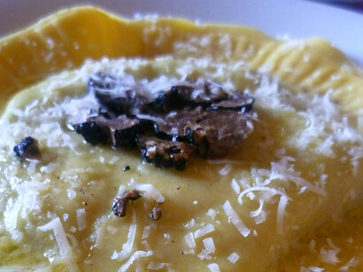 Ravioli with truffle