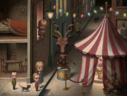 Marion Peck, The Night Fair. Courtesy Dorothy Circus Gallery