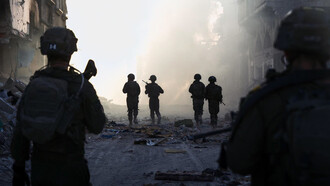 Fuerzas israelíes en la Franja de Gaza, 20 de octubre de 2024