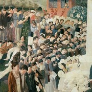 Stanley Spencer, Unveiling Cookham War Memorial, 1922