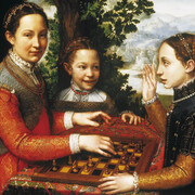 Sofonisba Anguissola, Het schaakspel, 1555 (la Fondation Raczynski du Musée national de Poznan)