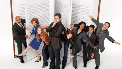 Reparto principal de la serie "Castle"