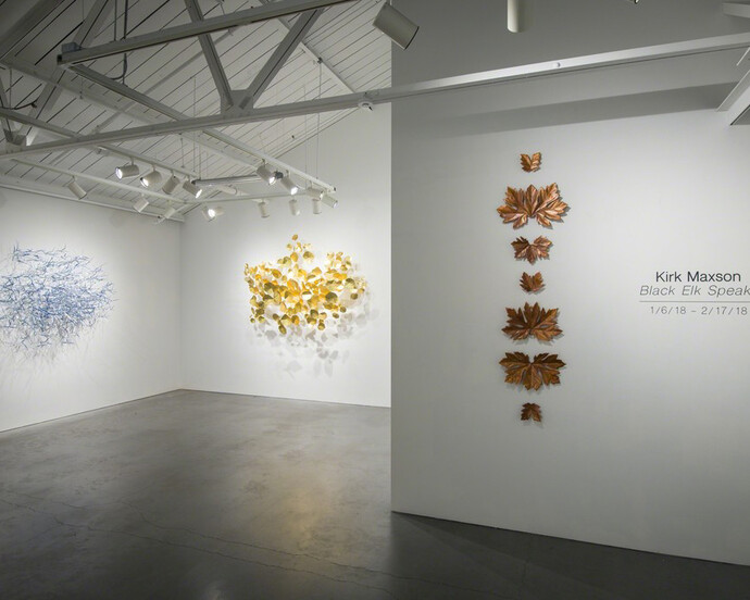 Kirk Maxson, Black Elk Speaks. Courtesy of Eleanor Harwood Gallery