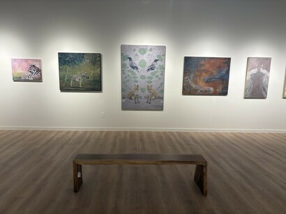 Various artists, Summer breeze: artists by the sea, exhibition view. Courtesy of Montanaro Fine Art