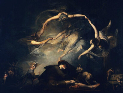 Johann Heinrich Füssli- El sueño del pastor