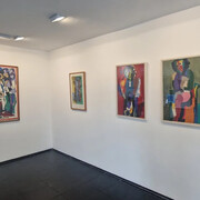 Miguel Ángel Pareja, Graphic work of Miguel Ángel Pareja, exhibition view. Courtesy of Galería de las Misiones