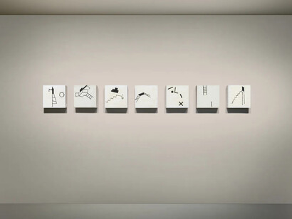 Ouhi Cha, Strata of being, an existential odyssey, exhibition view. Courtesy of Johyun Gallery