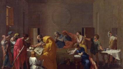 «La Extramaunción» (1640), Poussin