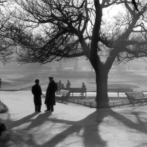 Frank Browne, Evening Shadows, Saint Stephen's Green, Dublin, 1932