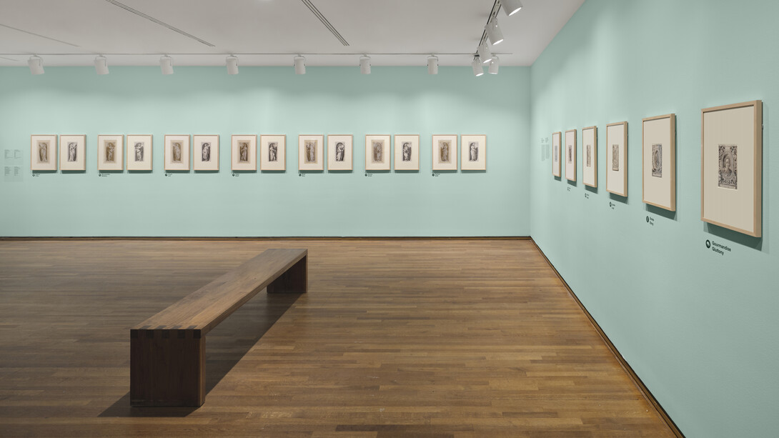 Présumées coupables. Les femmes et les sept péchés capitaux, vue d’exposition. Avec l’aimable autorisation du Musée des beaux-arts de Montréal