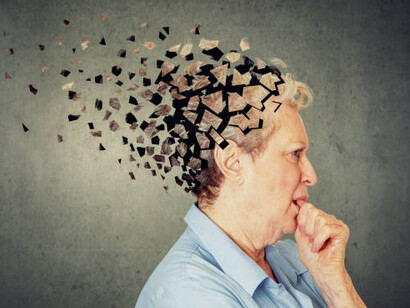 A person losing their memory, experiencing fading recollections, and encountering surreal, dreamlike visuals