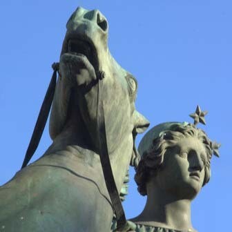 Abbondio Sangiorgio, Castore e Polluce, particolare