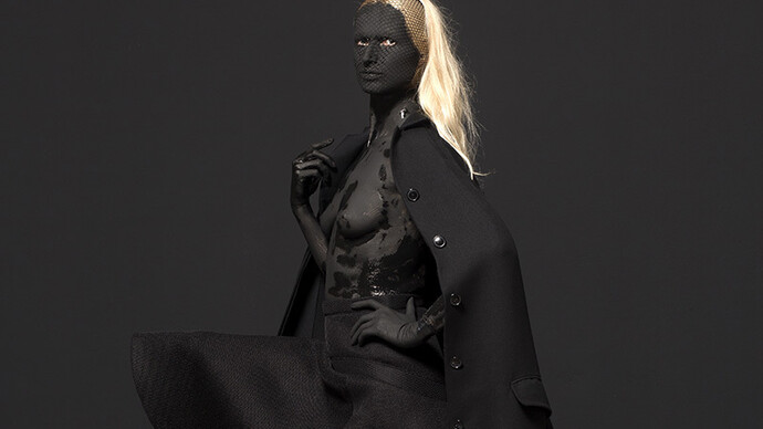 Mustafa Sabbagh. Venere nera, 2015