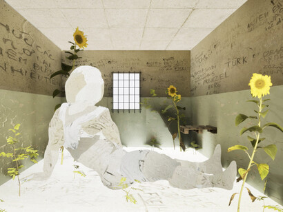 Maithu Bùi, rausblick. Keibelstraße, 2024. Mit freundlicher Genehmigung der Staatlichen Museen zu Berlin