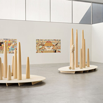 Andrea Carlson, Endless sunshine, exhibition view. Courtesy of CAM