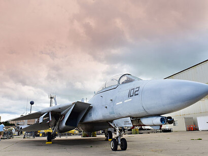 Grumman F-14D Tomcat. Courtesy of Pearl Harbor Aviation Museum