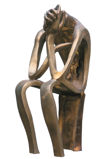 Alexander Burganov, Christ in the dungeon, 1987. Courtesy of New Tretyakov Gallery