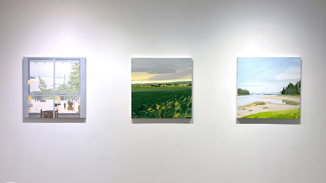 Sara MacCulloch, Summer, installation view. Courtesy of the Kathryn Markel Fine Arts Gallery