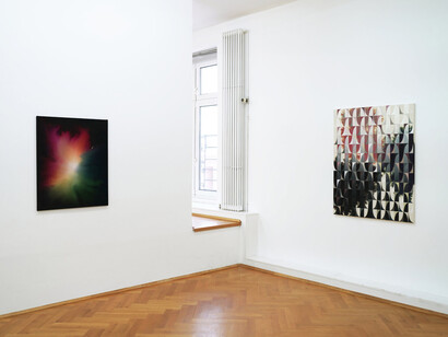 Giacomo Santiago Rogado, continuo, exhibition view. Courtesy of Bernhard Knaus Fine Art