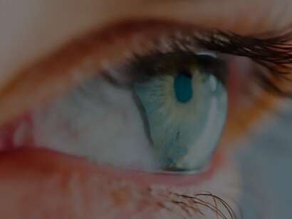 Experience the essence of perception, perspective, and human senses in a close-up photograph of a young woman's eyes
