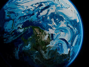 Cosmos: Gathie Falk, Margaret Nazon and Erik Olson. Courtesy of Glenbow
