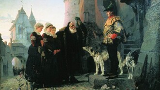 Vasily Polenov, El derecho del Señor, 1874