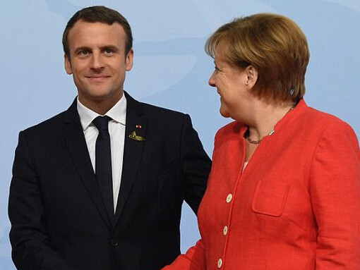 Macron y Merkel