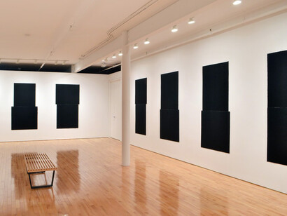 Richard Serra, Double Rift V, 2014; Equal I, 2018; Equal II, 2018. Courtesy of Gemini G.E.L. at Joni Moisant Weyl.
 