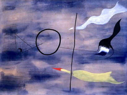 Joan Miró (1893-1983), Peinture, 1925, Fondation Joan Miro, Barcellona, Spagna