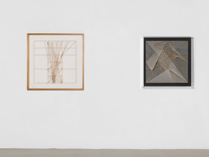 János Megyik and Arne Schreiber, exhibition view. Courtesy of Edition & Galerie Hoffmann 