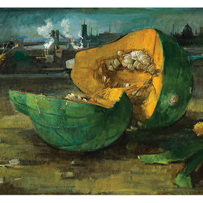 Nancy Morgan Barnes, Hubbard Squash, 2010, Collection of Kaja and Cali Veilleux