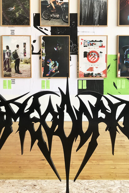 Various artists, Someoddplanet. 25 years of Someoddpilot, exhibition view. Courtesy of Public Work Gallery